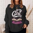 Leseratte Bücher Mädchen Bücherwurm Sweatshirt Geschenke für Sie