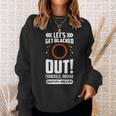 Let's Get Blacked Out Evansville Indiana Solar Eclipse 2024 Sweatshirt Gifts for Her Let's Get Blacked Out Evansville Indiana Solar Eclipse 2024 Sweatshirt Gifts for Her