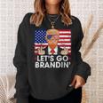 Let's Go Brandin' Anti Joe Biden Costume Sweatshirt Gifts for Her
