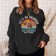 Let's Go Branson Brandon Thanksgiving And Trump Turkey Sweatshirt Gifts for Her