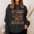 Line Clearance Tree Trimmer Even Linemen Need Heroes Sweatshirt Gifts for Her