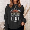 Line Dancing Life Is Better When You Can Line Dance Sweatshirt Gifts for Her