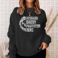 Lion Dad Husband Daddy Protector Hero Fathers Day Sweatshirt Gifts for Her