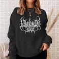 Live Laugh Love Death Metal Music Typography Sweatshirt Gifts for Her