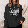 Live Life Laugh Love Death Metal Style Sweatshirt Gifts for Her