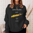 Long Island Ny Born & Raised Sweatshirt Gifts for Her