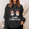 Look Stem Cells Xmas Holiday Winter Season Lover Sweatshirt Gifts for Her