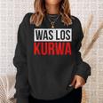 Was Los Kurwa Pole S Sweatshirt Geschenke für Sie