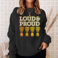 “Loud & Proud” A Djembe Joke For African Drumming Sweatshirt Gifts for Her