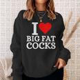I Love Big Fat Cocks Cote I Love Big Fat Cocks Sweater e Cadeaux pour elle