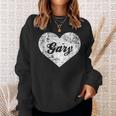 I Love Gary Cute Indiana Hometown Sweatshirt Gifts for Her