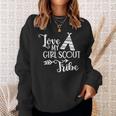 Love My Girls Scout Tribe Scout Leader Scout Spirit Scout Sweatshirt Gifts for Her