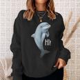 Love Heart Dolphins Dolpin Lover Ocean Sea Animal Sweatshirt Gifts for Her