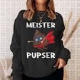 I Love Kacken Kackheen Fart Pupsen Meister Pupser Sweatshirt Geschenke für Sie