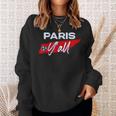 I Love Paris Tennessee Y'all Tn Volunr Pride Sweatshirt Gifts for Her