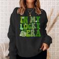 In My Lucky Era St Patrick Paddy Day Retro Disco Sweatshirt Gifts for Her