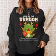 Lunar New Year The Year Of The Dragon Confident Intelligent Sweatshirt Gifts for Her