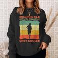 Lustiges Laufen Für Männer Papa Marathonläufer Coach Marathoner Sweatshirt Geschenke für Sie