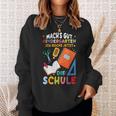Machs Gut Kindergarten Ich Rocke Jetzt Die Schule Sweatshirt Geschenke für Sie