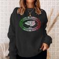 Made In America With Mexican Parts American Pride Sweatshirt Gifts for Her