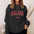 Málaga Spanien Stadt Sweatshirt Geschenke für Sie