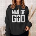 Man Of God I Jesus Sweatshirt Gifts for Her