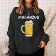 Maßanzug Maß Bier Hopfen Biertrinker Feiern Grill Fun Party Sweatshirt Geschenke für Sie