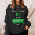 Matching Christmas Outfit For Couples He's The Naughty One Sweatshirt Gifts for Her