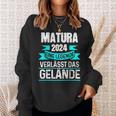 Matura 2024 Eine Legende Verlässt Das Matura Bestanden Sweatshirt Geschenke für Sie