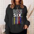 You May Not Know Us But We Got Your 6 Military Police Nurse Sweatshirt Gifts for Her