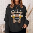 Mei Lederhosn Is In D Wäsch Oktoberfest Costume Replacement S Sweatshirt Geschenke für Sie