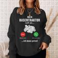 Mein Rasentraktor Ruft An Ich Muss Gehen Gardening Sweatshirt Geschenke für Sie