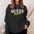 Meister Trainer Coach Football S Sweatshirt Geschenke für Sie