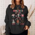 Mental Health Awareness Merry Christmas Holiday Self Care Sweatshirt Gifts for Her