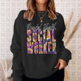 Mental Health Social Worker Work Sweatshirt Gifts for Her