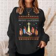 Merry Glizzmas Tacky Merry Christmas Hot Dogs Holiday Sweatshirt Gifts for Her