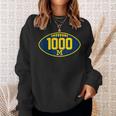 Michigan 1000 Wins Michigan Lovers Reach 1000Th Wins Sweatshirt Gifts for Her