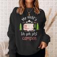 Mir Reich's Ich Geh Jetzt Campen Camper Camping Caravan Sweatshirt Geschenke für Sie