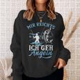 Mir Reichts Ich Geh Angeln Fischer Angler Angel Sweatshirt Geschenke für Sie