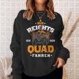 Mir Reichts Ich Geh Quad Fahren Atv 4X4 Quad Bike Slogan Sweatshirt Geschenke für Sie