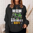Mom Of The Birthday Boy Monster Truck Birthday Family Sweatshirt Gifts for Her