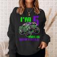Monster Truck Are My Jam 5 Year Old Boys 5Th Birthday Party Sweatshirt Gifts for Her