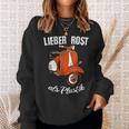 Moped Roller Lieber Rost Als Plastik Sweatshirt Geschenke für Sie