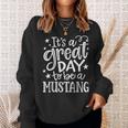 Mustangs School Sports Fan Team Spirit Great Day Sweatshirt Gifts for Her