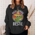 Nacho Average Bestie Humor Hilarious Bestie Saying Sweatshirt Gifts for Her