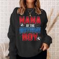 Nana Of The Birthday Boy Costume Spider Web Birthday Party Sweatshirt Gifts for Her
