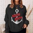 Nauti Buoy Boating Fun Lake Life Sailboat Motor Boat Sweatshirt Gifts for Her