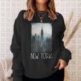 New York City Skyline Nyc New York City Sweatshirt Gifts for Her