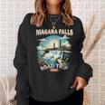 Niagara Falls Road Trip 2024 Family Trip Summer Vacation Sweatshirt Gifts for Her