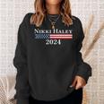 Nikki Haley 2024 Election Nikki Haley For President 2024 Sweatshirt Gifts for Her